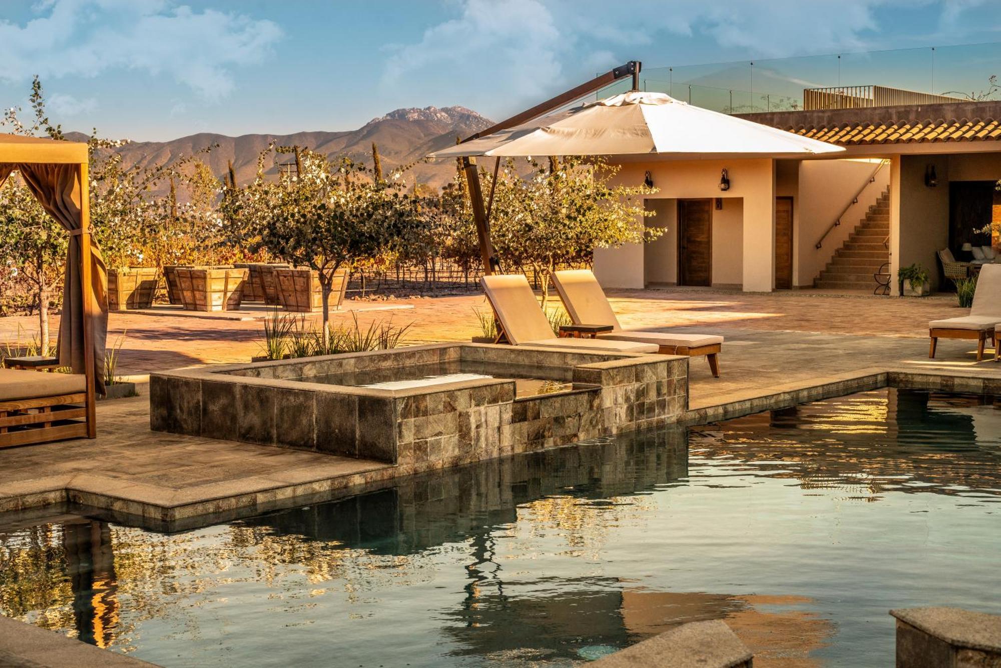 Hotel Hacienda SF Valle de Guadalupe Exterior foto