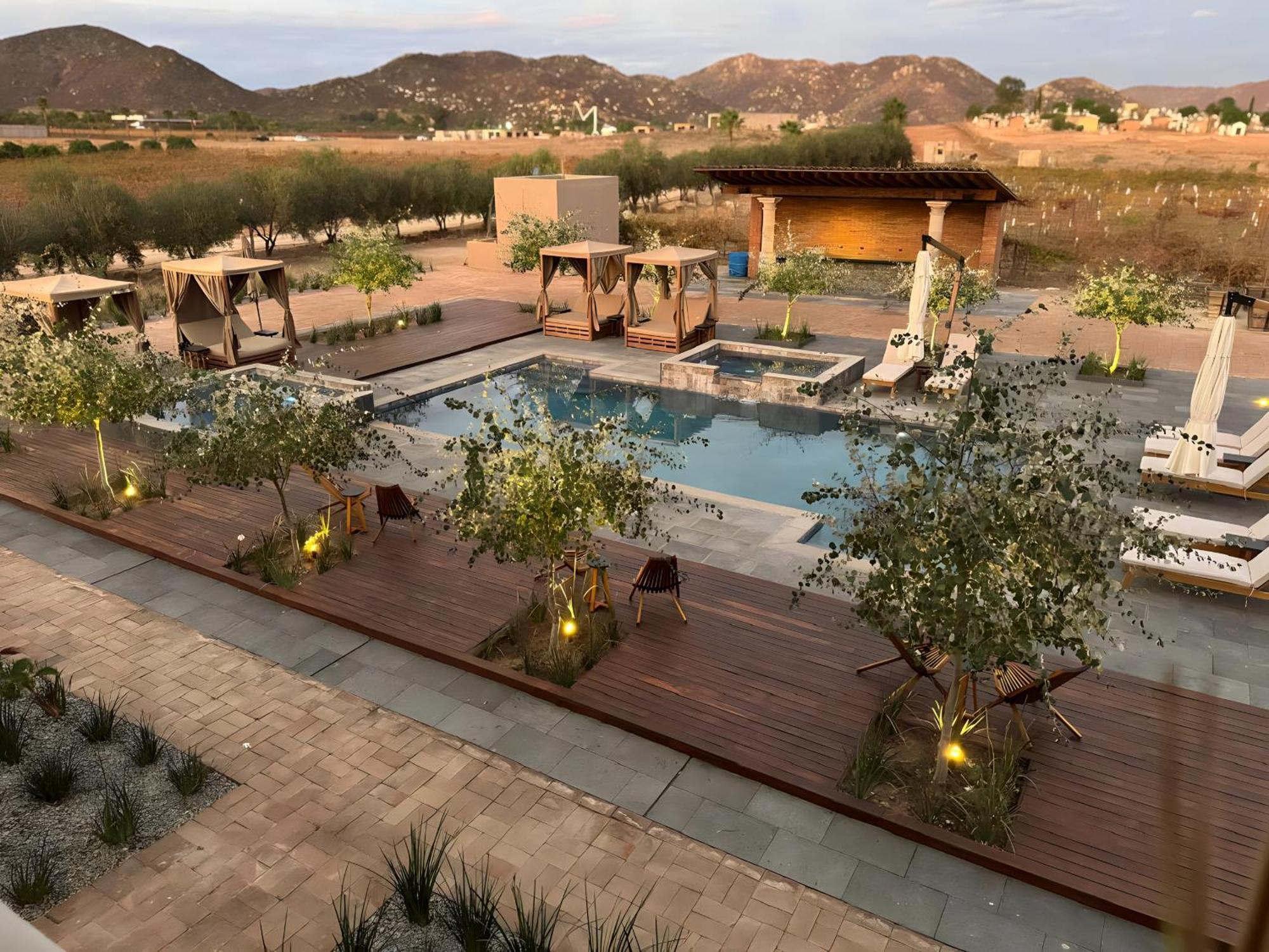 Hotel Hacienda SF Valle de Guadalupe Exterior foto